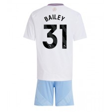 Aston Villa Leon Bailey #31 Bortedraktsett Barn 2024-25 Kortermet (+ korte bukser)